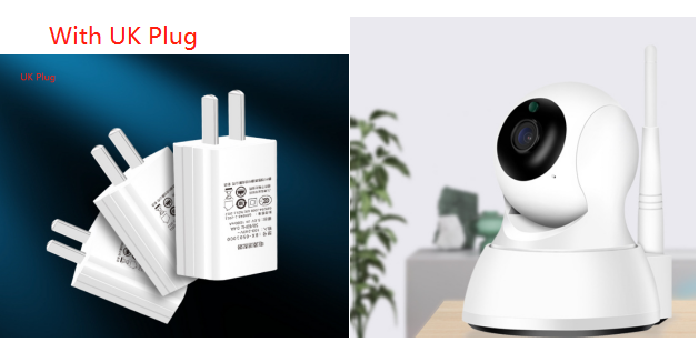 1080P surveillance camera with WiFi, night vision, and audio features