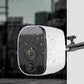 Wireless solar powered surveillance camera with motion detection and 1080P resolution
