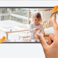1080P IP Wifi Camera indoor white mini surveillance camera with adjustable alerts and cloud storage