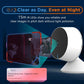 1080P IP Wifi Camera white indoor mini surveillance baby monitor with adjustable alerts and cloud storage