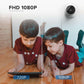 1080P IP Wifi Camera indoor baby monitor with adjustable alerts and reliable WiFi connectivity white mini camera