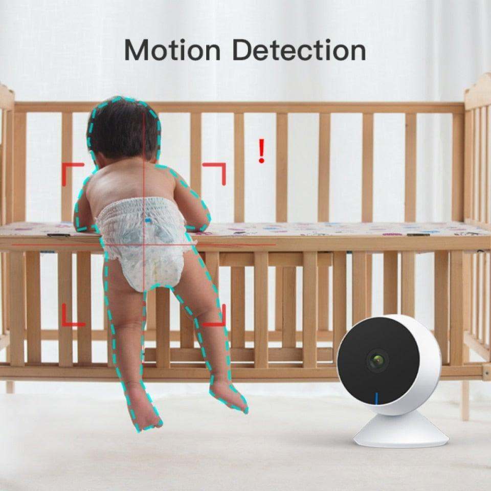 1080P IP Wifi Camera indoor surveillance baby monitor with adjustable alerts and reliable WiFi connectivity