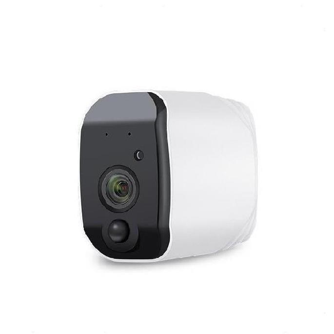 Solar powered wireless surveillance camera with PIR motion detection and 1080P resolution