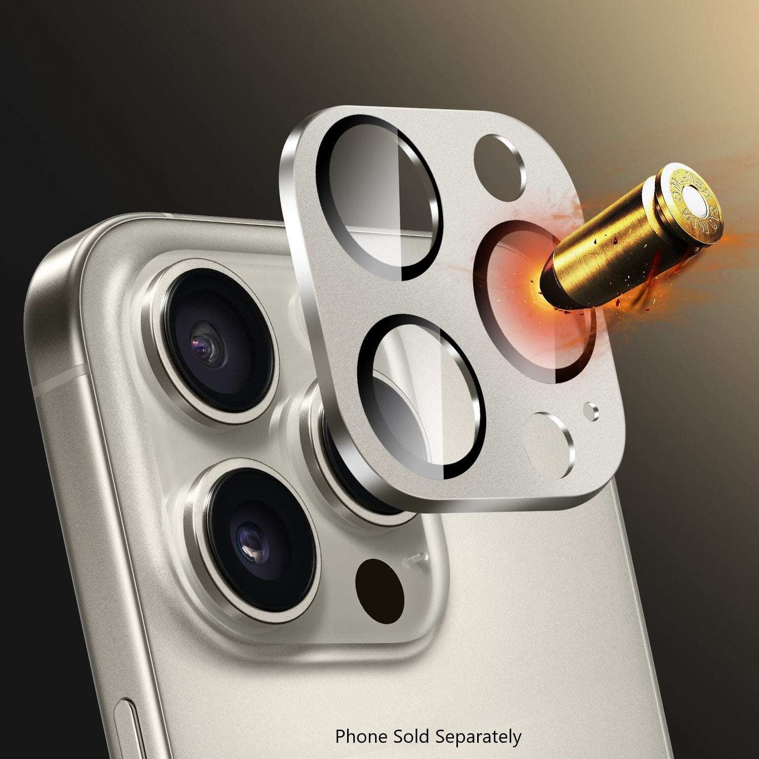 Two-pack iPhone 16 Pro/Pro Max camera lens protectors with installation kit for scratch and smudge resistance