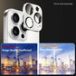iPhone 16 Pro Pro Max camera lens protector 2-pack scratch-resistant flexible glass with cleaning accessories