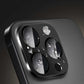 iPhone 16 Pro/Pro Max camera lens protector 2-pack with scratch-resistant glass and installation accessories