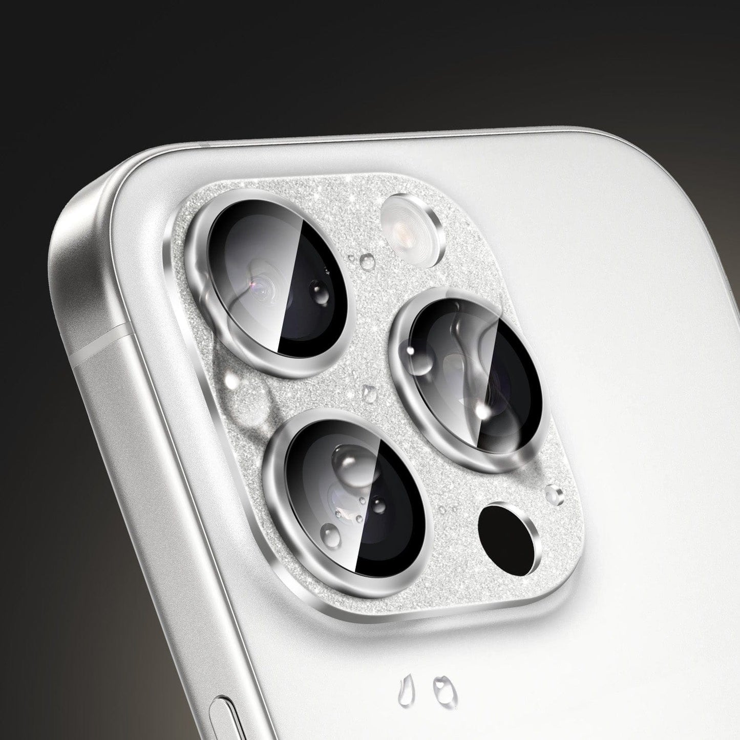 iPhone 16 Pro Pro Max camera lens protectors 2-pack with installation kit for scratch and smudge resistance
