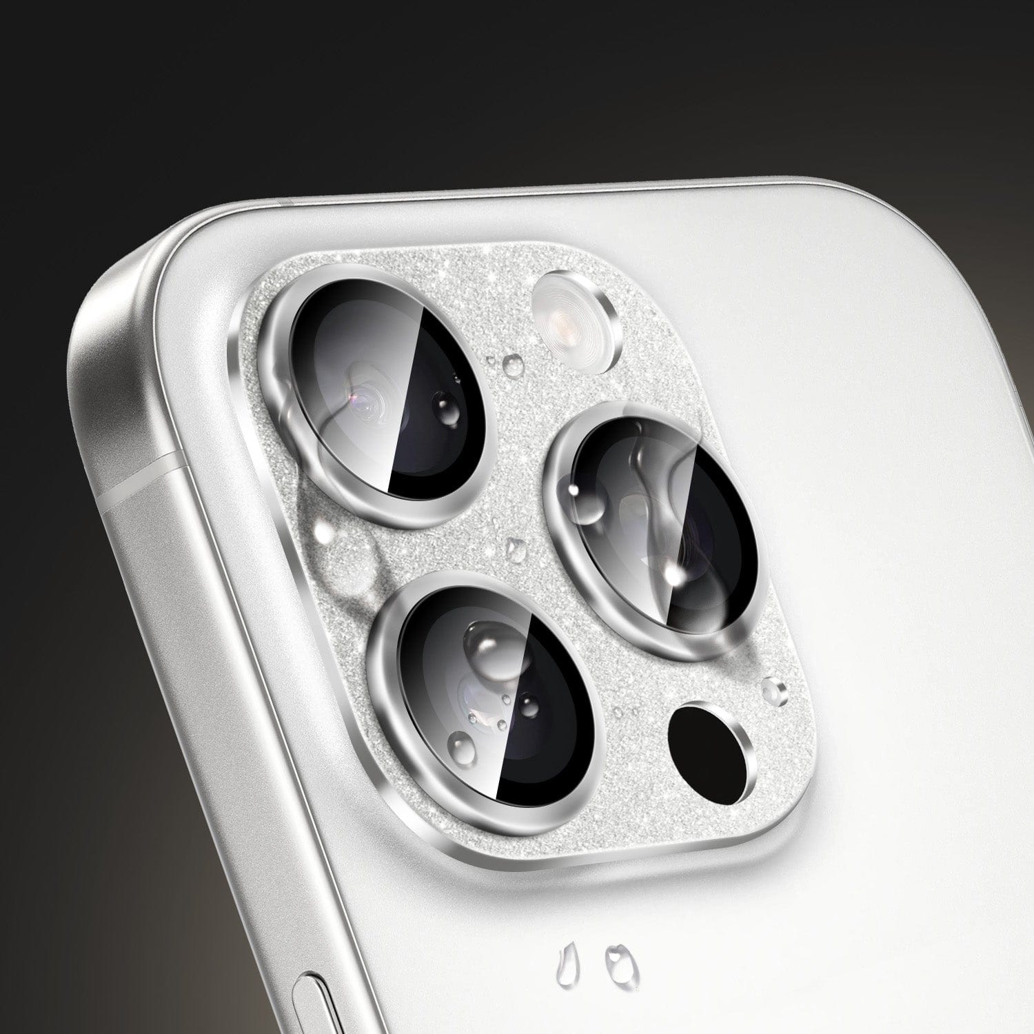 iPhone 16 Pro Pro Max camera lens protectors 2-pack with installation kit for scratch and smudge resistance