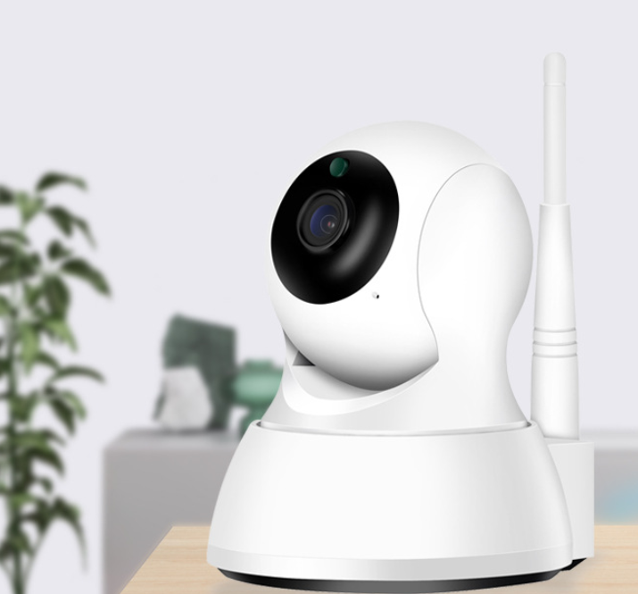 1080P surveillance camera with WiFi, night vision, and pan-tilt features