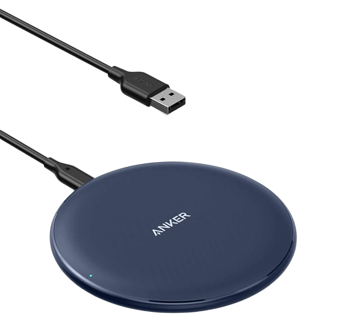 Anker Wireless Charger Pad with universal compatibility and through-case charging features