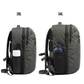 Island Hopper 2.0 Travel Backpack – New Matte Black | Lightweight Waterproof 28L & 34L