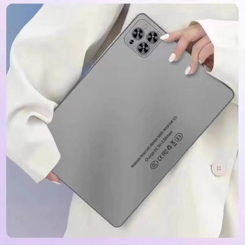 Horizon Elite 10.1-inch tablet in Moonstone Gray with detachable keyboard and sleek design