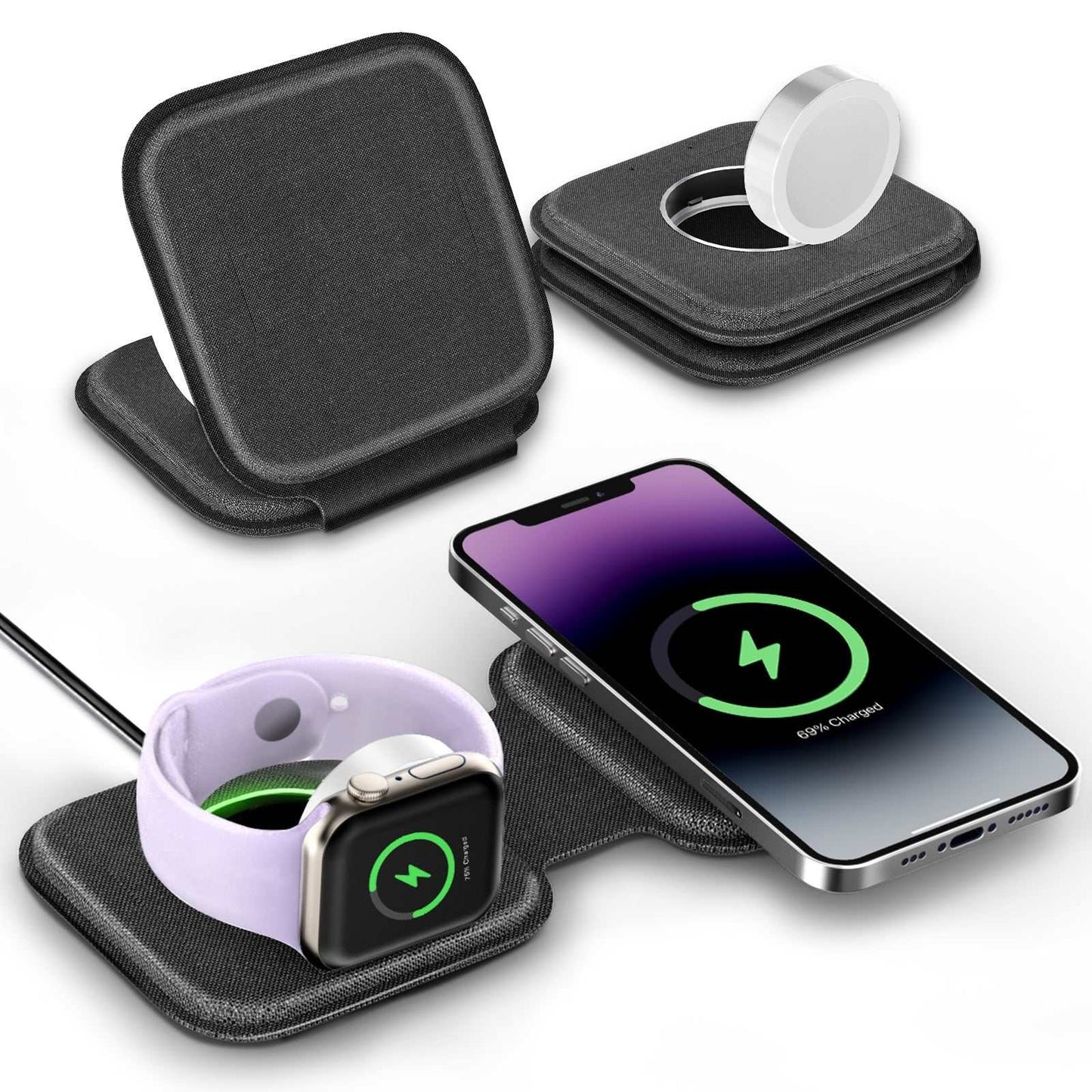 2 in 1 Multi-functional Wireless Charger | Fluxcasa