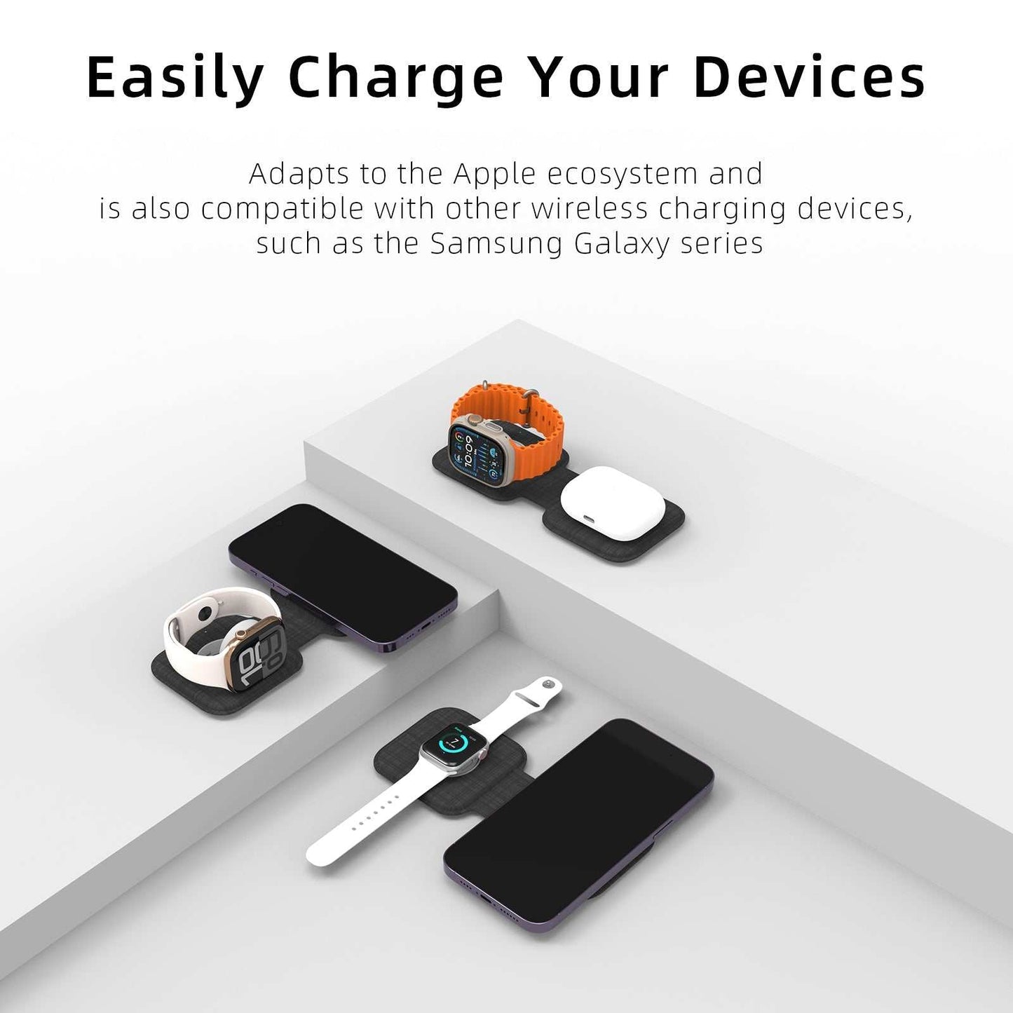2 in 1 Multi-functional Wireless Charger | Fluxcasa