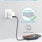 Anker Wireless Charger Pad for fast, convenient charging of phones and earbuds with universal compatibility and through-case charging.