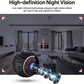 Mini Wifi Magnetic Security Camera compact design with magnetic mount and SD card slot for video storage