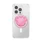 PopSockets Phone Grip for MagSafe, Magnetic Holder, Phone Stand, Heart - Dichroic Heart
