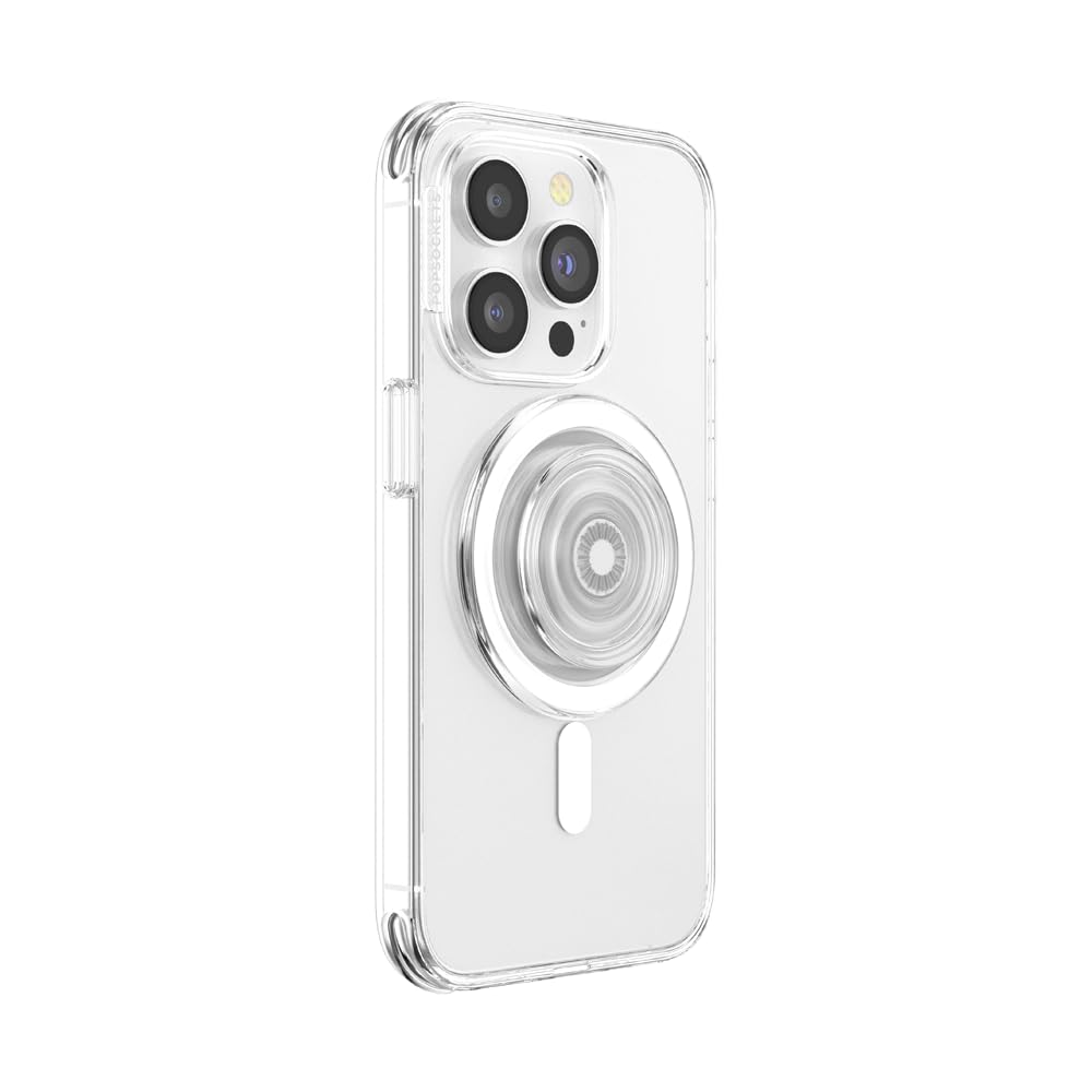 PopSockets Phone Grip for MagSafe, Magnetic Holder, Phone Stand - Black