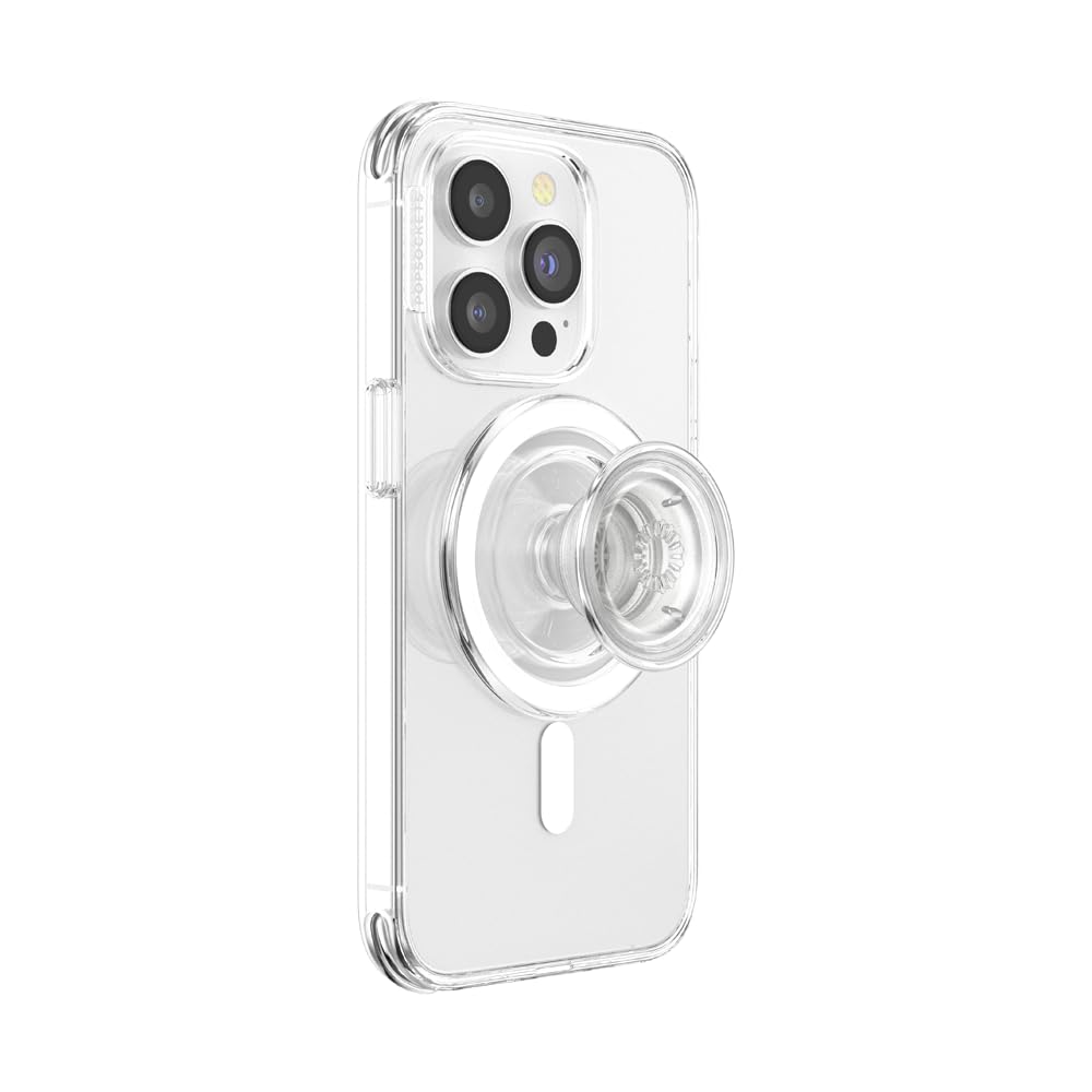 PopSockets Phone Grip for MagSafe, Magnetic Holder, Phone Stand - Black