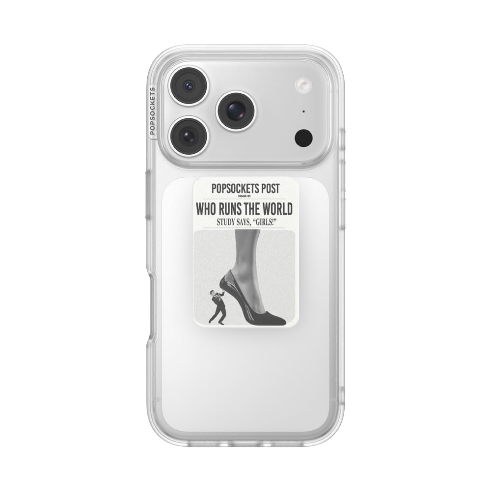 PopSockets Phone Grip for MagSafe, Magnetic Holder, Phone Stand - Black