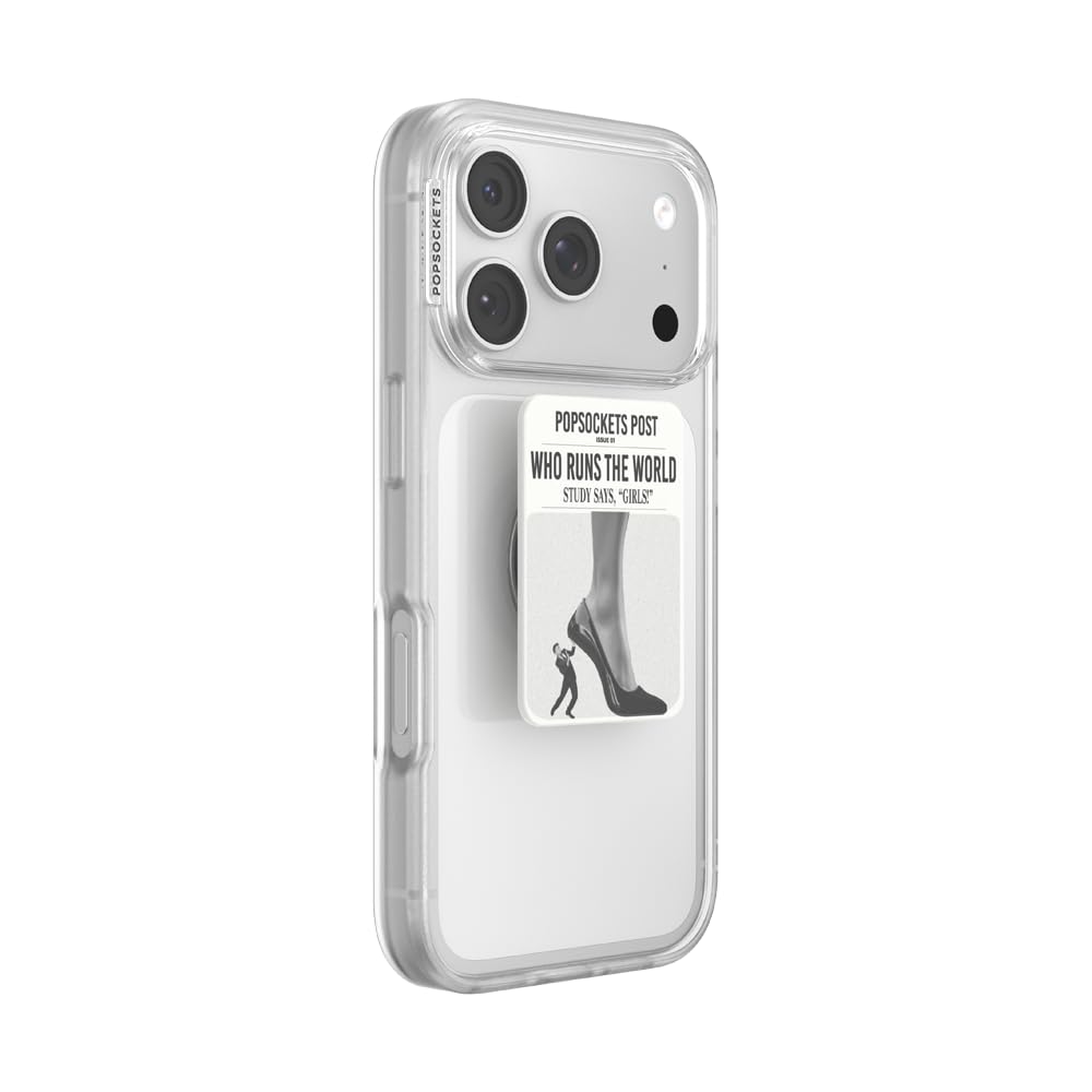 PopSockets Phone Grip for MagSafe, Magnetic Holder, Phone Stand - Black