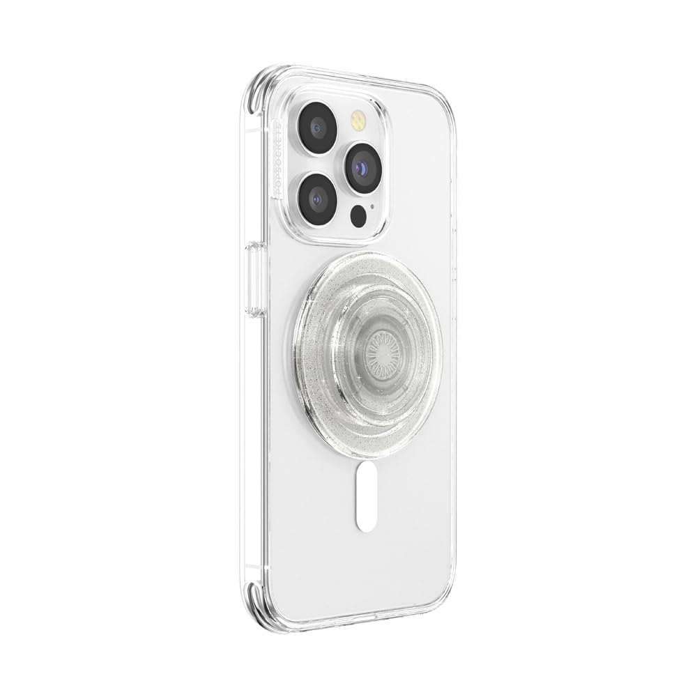 PopSockets Phone Grip for MagSafe, Magnetic Holder, Phone Stand - Black