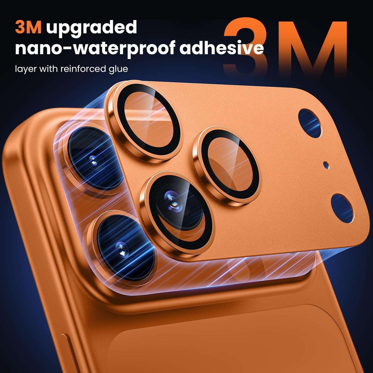 iPhone 17 Pro Max titanium camera lens protector 2-pack