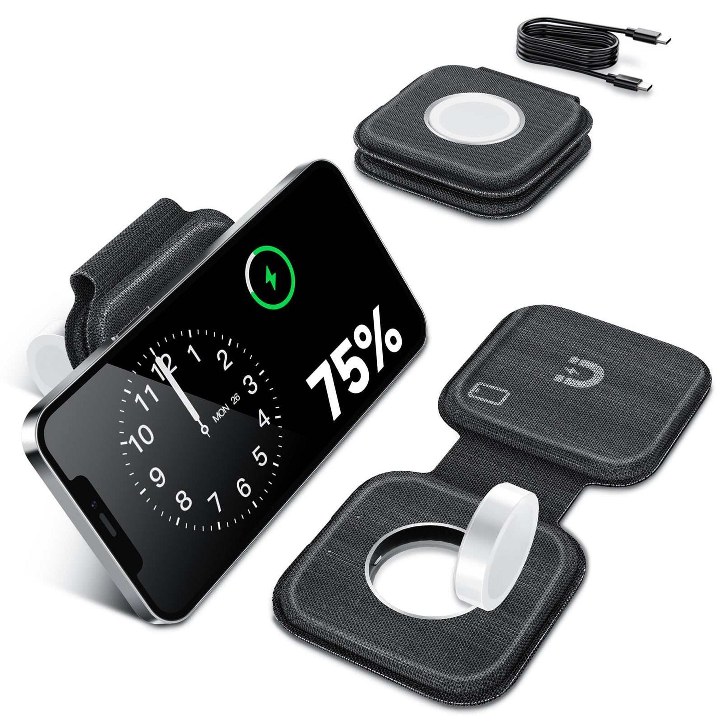 2 in 1 Multi-functional Wireless Charger | Fluxcasa