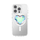 PopSockets Phone Grip for MagSafe, Magnetic Holder, Phone Stand, Heart - Dichroic Heart