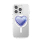 PopSockets Phone Grip for MagSafe, Magnetic Holder, Phone Stand, Heart - Dichroic Heart