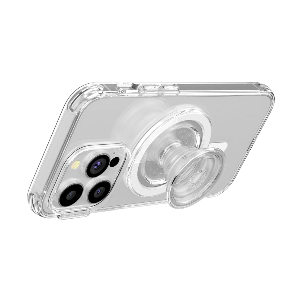 PopSockets Phone Grip for MagSafe, Magnetic Holder, Phone Stand - Black