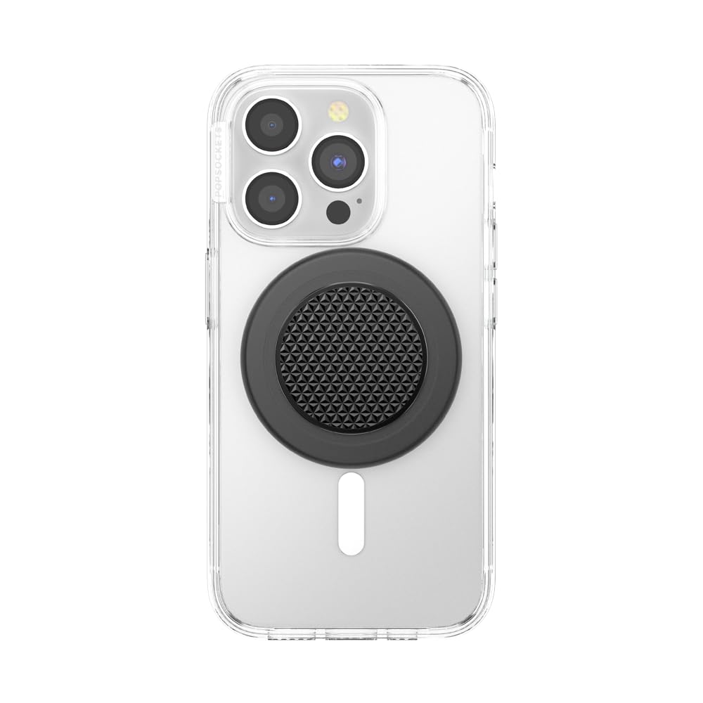 PopSockets Phone Grip for MagSafe, Magnetic Holder, Phone Stand - Black