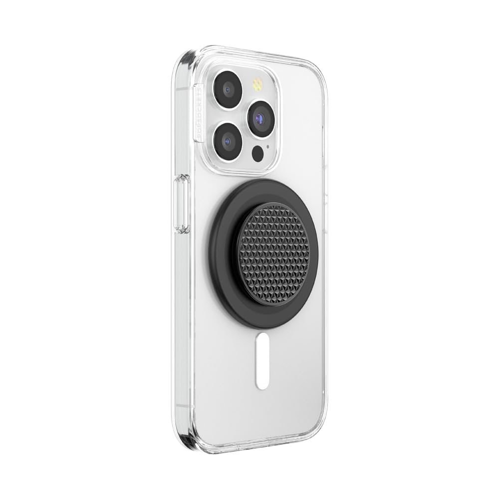 PopSockets Phone Grip for MagSafe, Magnetic Holder, Phone Stand - Black