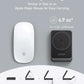 Foldable 3-in-1 wireless charging station with 15W fast charging for iPhone, AirPods, and Apple Watch