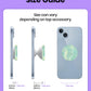 On The Grip Magnetic 3D Gummy Bear Style Expandable Collapsible Mobile Phone Grip Stand Holder for Smartphone Tablet Cell Phone Accessory (Matte Holographic)