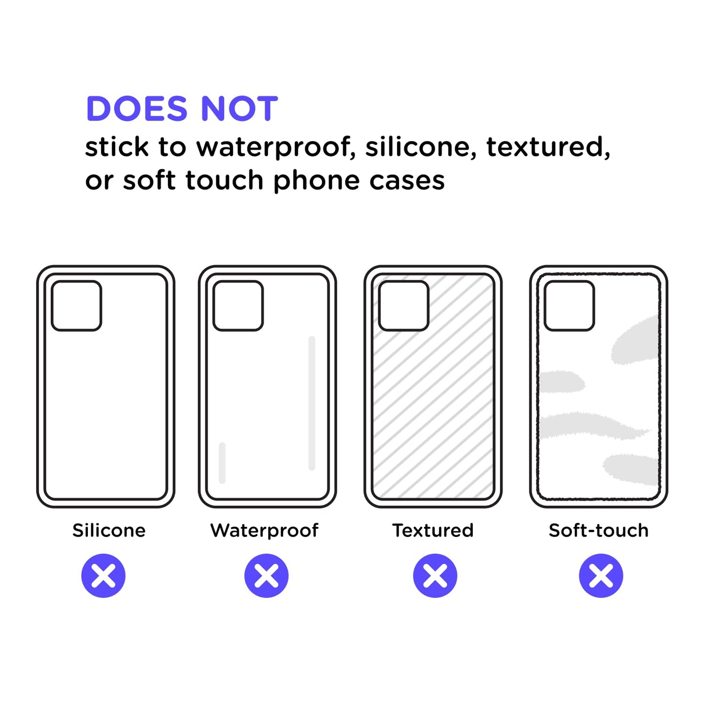 PopSockets Phone Grip for MagSafe, Magnetic Holder, Phone Stand, Heart - Dichroic Heart