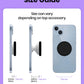 On The Grip Magnetic 3D Gummy Bear Style Expandable Collapsible Mobile Phone Grip Stand Holder for Smartphone Tablet Cell Phone Accessory (Matte Holographic)