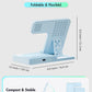Wireless Charger Stand Charging Station: 3 in 1 Charger Stand Multiple Devices for Apple - iPhone 17 16e 16 15 14 Pro Max 13 12 - Watch 11 10 9 8 7 6 5 4 3 2 SE and Ultra Series-Airpods 4 3 Pro, White