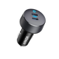 Anker Duo USB-C car charger with PowerIQ 3.0, wide compatibility, compact design, and MultiProtect safety technology