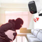 Solar powered wireless surveillance camera with 1080P, PIR motion detection, and smartphone app support