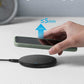 Anker PowerWave Wireless Charger Pad with fast charging and universal compatibility for smartphones and earbuds