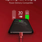 Anker USB-C to Lightning Cable with nylon exterior and fast charging compatibility