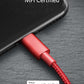 Anker USB-C to Lightning Cable with nylon exterior, fast charging, and MFi certification