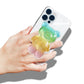 On The Grip Magnetic 3D Gummy Bear Style Expandable Collapsible Mobile Phone Grip Stand Holder for Smartphone Tablet Cell Phone Accessory (Matte Holographic)