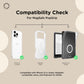 PopSockets Phone Grip for MagSafe, Magnetic Holder, Phone Stand, Heart - Dichroic Heart