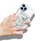 On The Grip Magnetic 3D Gummy Bear Style Expandable Collapsible Mobile Phone Grip Stand Holder for Smartphone Tablet Cell Phone Accessory (Matte Holographic)