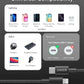 Anker USB-C to Lightning Cable with durable nylon exterior and high-speed charging compatibility