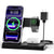 Wireless Charger Stand Charging Station: 3 in 1 Charger Stand Multiple Devices for Apple - iPhone 17 16e 16 15 14 Pro Max 13 12 - Watch 11 10 9 8 7 6 5 4 3 2 SE and Ultra Series-Airpods 4 3 Pro, White
