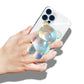 On The Grip Magnetic 3D Gummy Bear Style Expandable Collapsible Mobile Phone Grip Stand Holder for Smartphone Tablet Cell Phone Accessory (Matte Holographic)