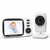 Baby monitor surveillance camera with 3.2-inch screen, two-way audio, night vision, and long battery life